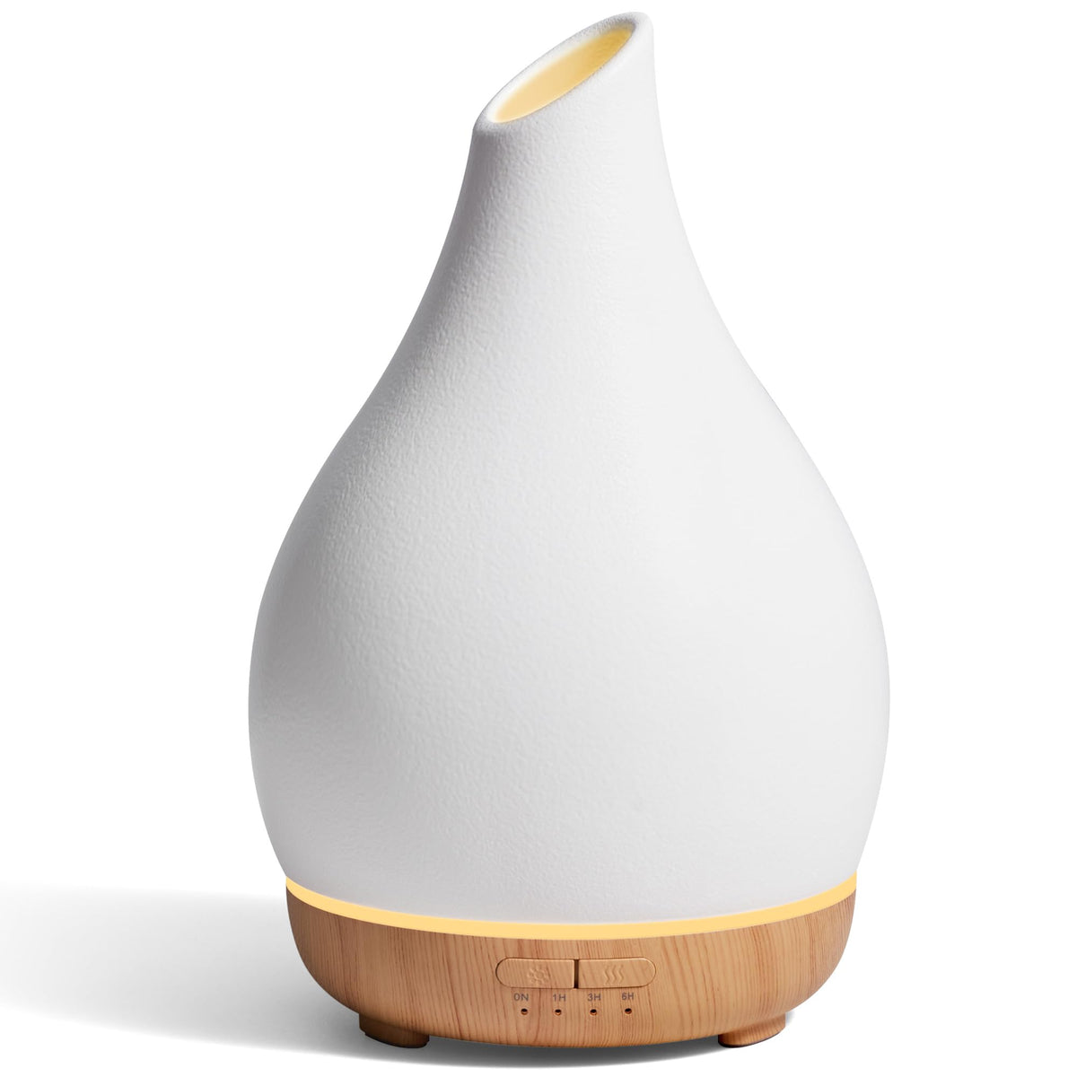 InnoGear 150ml Ceramic Essential Oil Diffuser, Diffusers for Home, White