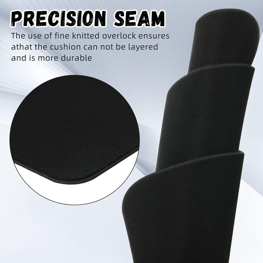 Crtiin 50 Pack Mouse Pad Bulk Pack, 7.09 x 8.66 Inch, Black