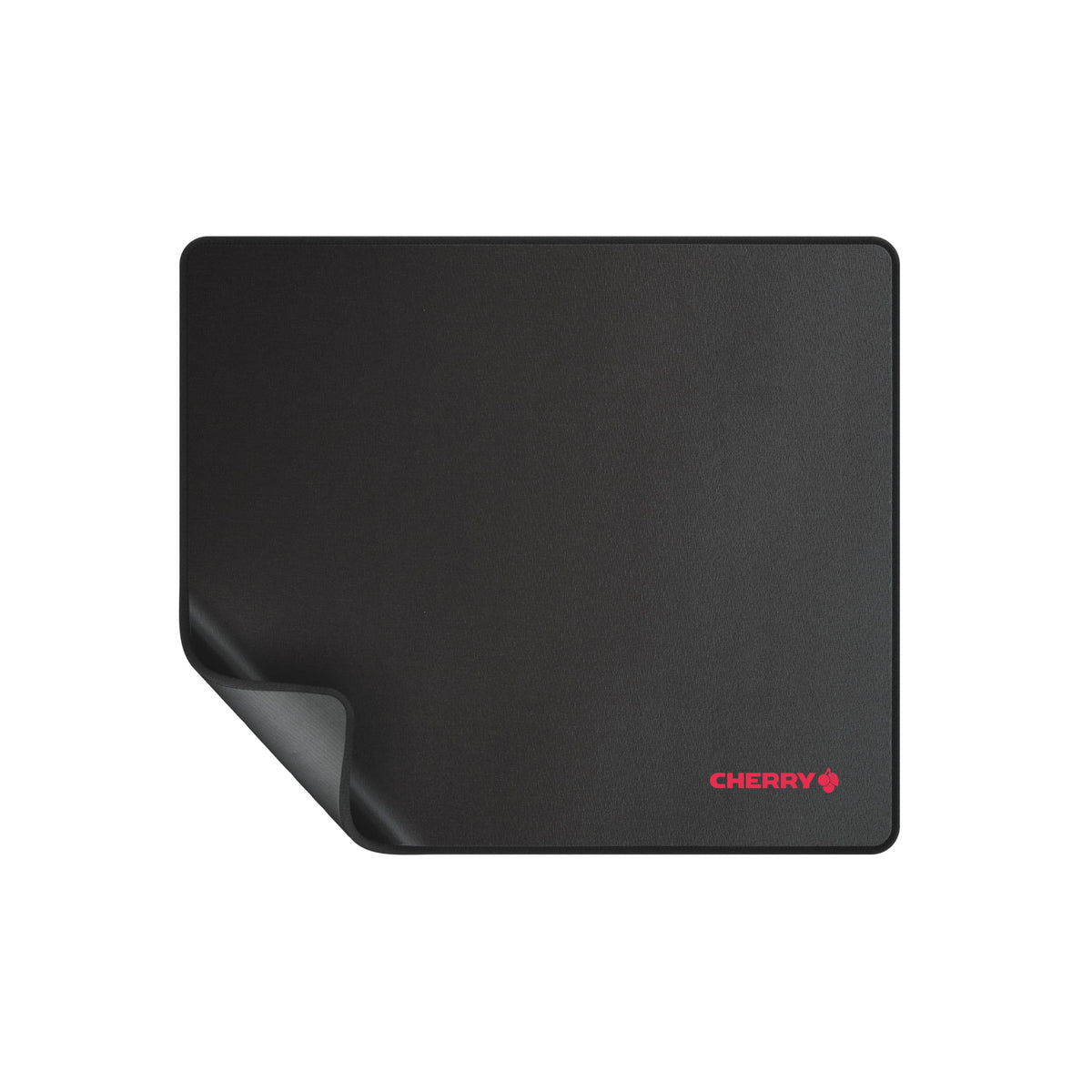 Cherry MP 2000, Premium Mouse Pad in XXL (31.50" x 13.78" x 0.20"), Smooth Fabric Surface for Precision, Sewn Edges, Non-Slip Bottom, Rollable, Comfortable, Black