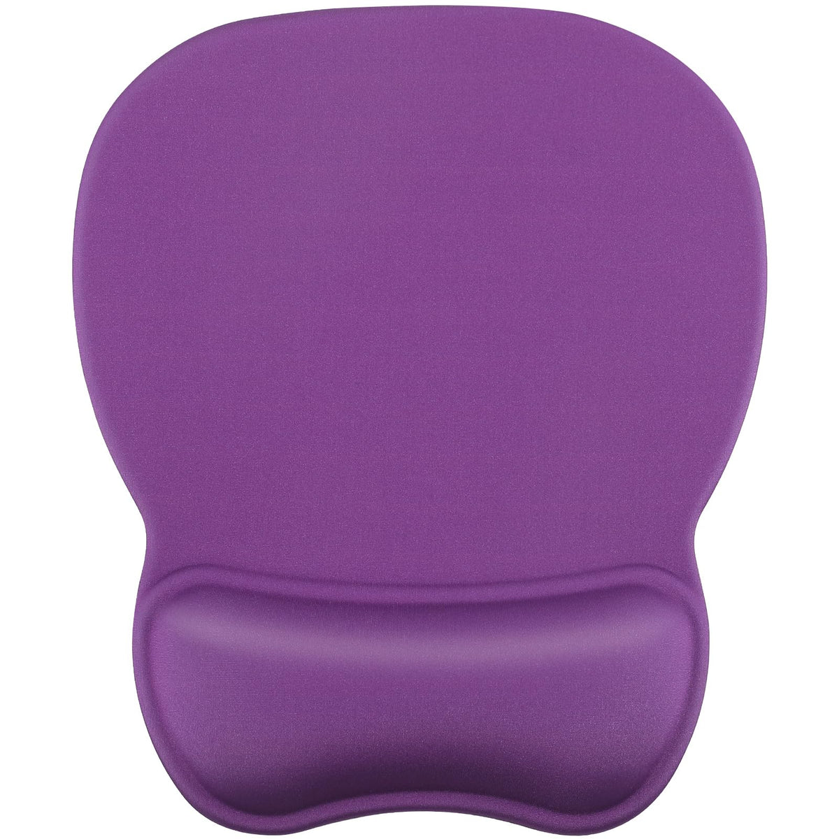 MROCO Ergonomic Mouse Pad with Gel Wrist Rest, 9.4 x 8.1 in, Black Flower