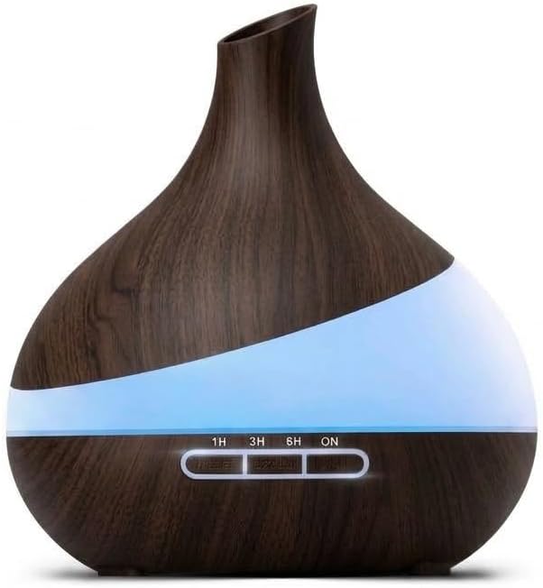 Essential Oil Diffuser with Remote Control & Dual Mist Settings – Quiet Humidifier, Auto Shut‑Off for Large Rooms