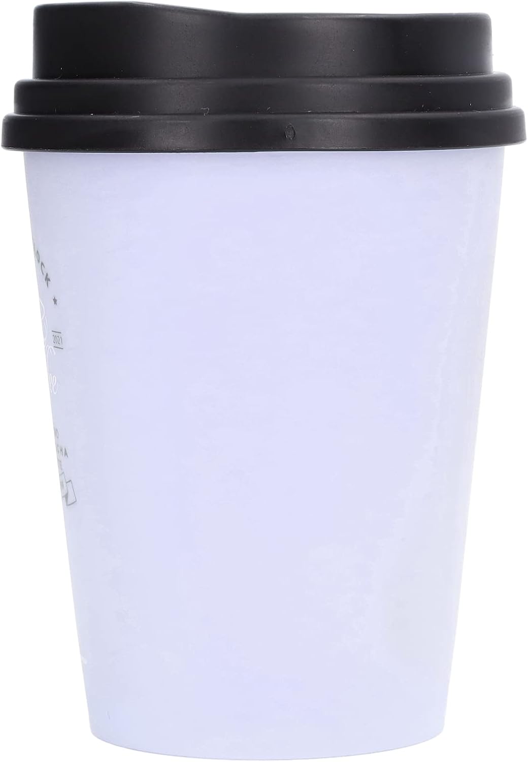 Essential Oil Diffuser, 300ml Coffee Cup Shape Mini Portable Humidifier Cordless Mute Aroma Diffuser Aromatherapy Diffuser Cool Mist Humidifier for Bedroom Office Car (Purple)