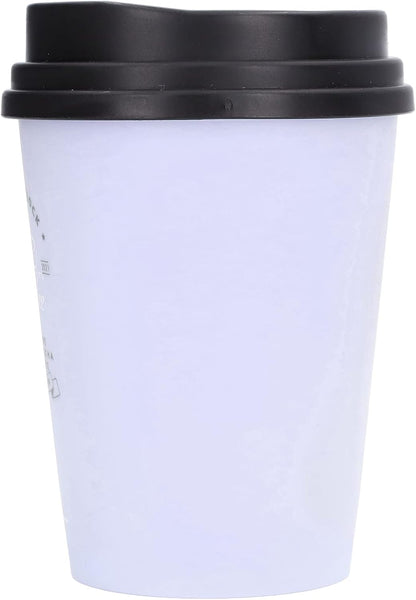 Essential Oil Diffuser, 300ml Coffee Cup Shape Mini Portable Humidifier Cordless Mute Aroma Diffuser Aromatherapy Diffuser Cool Mist Humidifier for Bedroom Office Car (Purple)