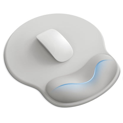 Mouse Pad with Wrist Rest for Desktop Large Ergonomic Mouse Mat(Light Pink)