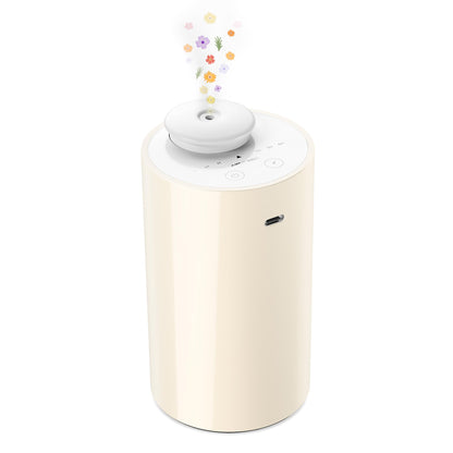 Airversa AN6 Waterless Diffuser for Essential Oil for Home, Room, Black