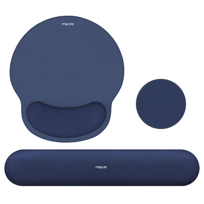 MOSISO Wrist Rest Support for Mouse Pad&Keyboard Set, Antique Green
