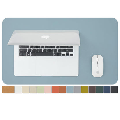 Large Cork Desk Mat - 47.2"x 17" Desk Pad for Office and Home - Ideal for Large Mouse Pad and Desk Mats on Top of Desks(Dark Green)