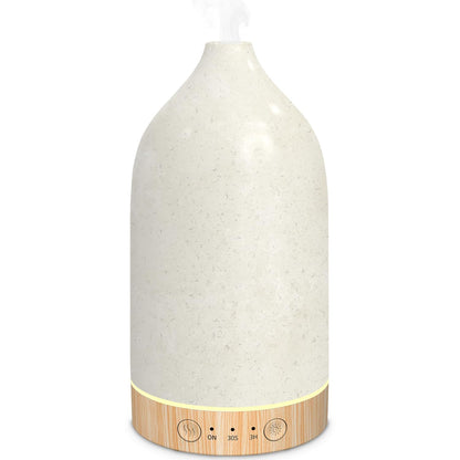 SPLITSKY 150ml Essential Oil Diffuser with Remote, Timers, 7-Color LED