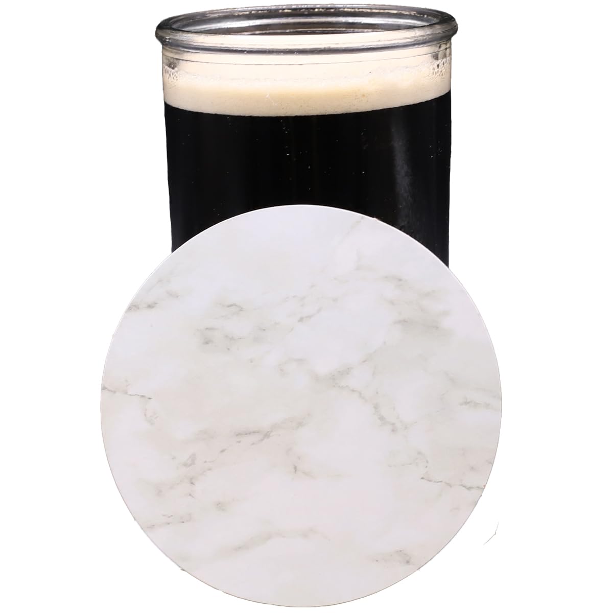 Officially Retired, Not My Problem Anymore Coasters - 25 Pack, 4 Inch, Thick Kraft Paper Bar Coasters, Perfect for Parties, Weddings, Birthdays, Retirement Parties