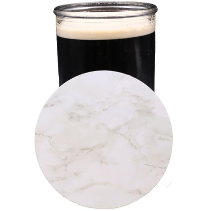 Officially Retired, Not My Problem Anymore Coasters - 25 Pack, 4 Inch, Thick Kraft Paper Bar Coasters, Perfect for Parties, Weddings, Birthdays, Retirement Parties