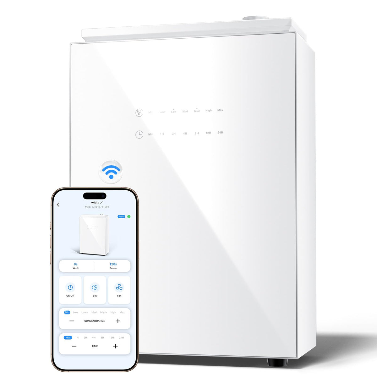 2026 Upgrade 5,500 Sq.Ft Essential Oil Diffuser - HVAC System, Jet