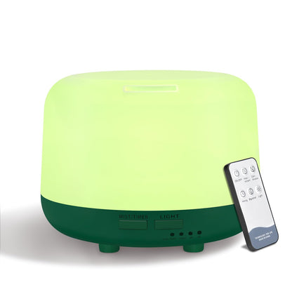 300ML Essential Oil Diffuser, Remote Control Ultrasonic Aromatherapy Oil Diffusers Cool Mist Humidifier, Waterless Auto-Off and 7 LED Light Colors for Bedroom, Yoga, SPA, Baby