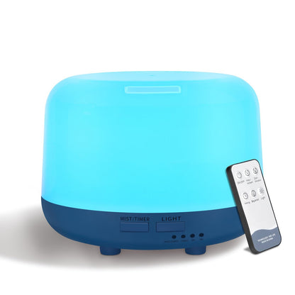 300ML Essential Oil Diffuser, Remote Control Ultrasonic Aromatherapy Oil Diffusers Cool Mist Humidifier, Waterless Auto-Off and 7 LED Light Colors for Bedroom, Yoga, SPA, Baby