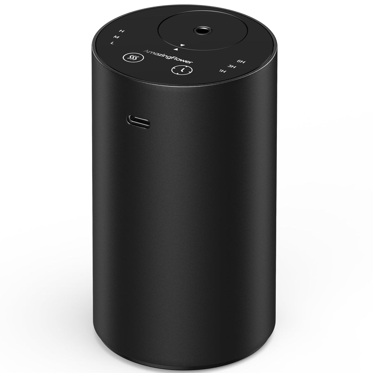 Waterless Essential Oil Diffuser, Portable Car Diffuser, Black