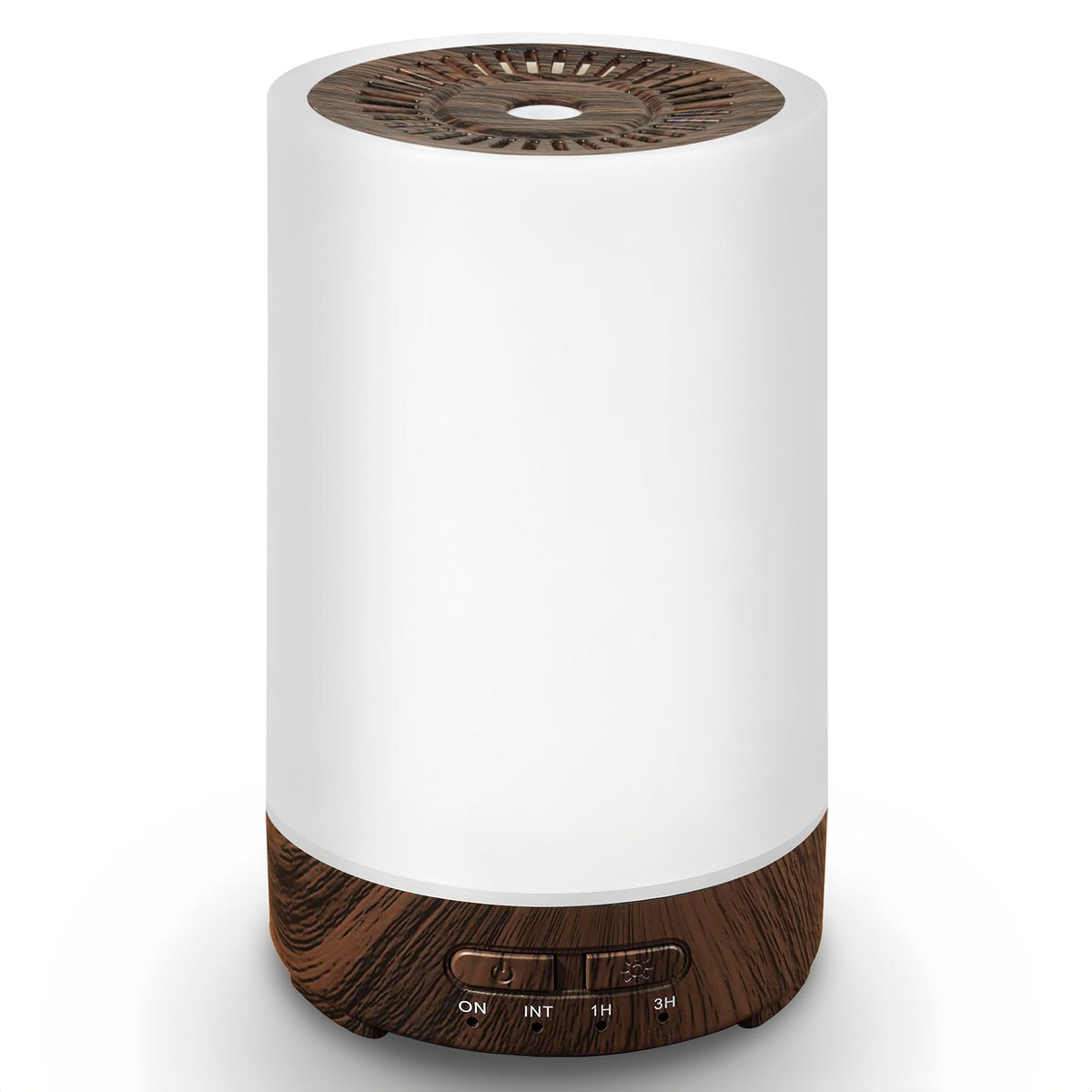 Essential Oil Diffuser, 150ML Small Portable Aromatherapy Diffuser, Home Fragrance Aroma Diffuser with 7-Color LED Light, Ultrasonic Cool Mist Humidifier/Air Revitalizer for Office, Bedroom,Yoga