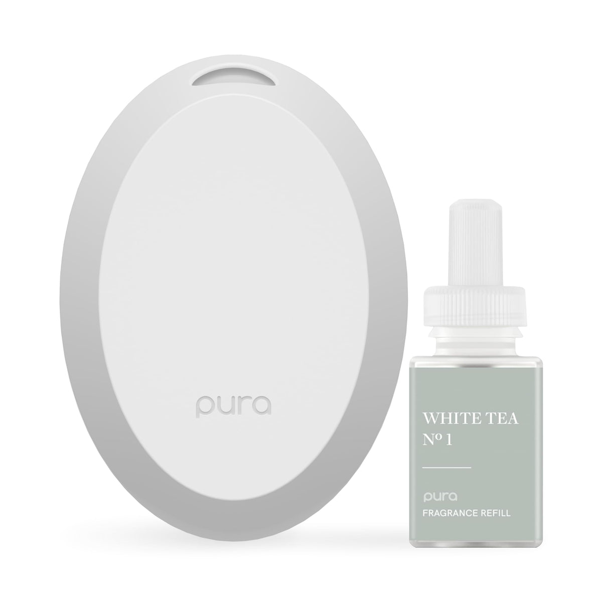 Pura Home Mini Fragrance Diffuser, Includes 1 Scent Refill, Linens & Surf