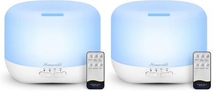 Homeweeks Essential Oil Diffuser for Room Aromatherapy Scent Diffuser