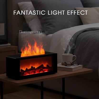 Essential Oil Diffuser,Fireplace Diffusers with 3 Essential Oils Set