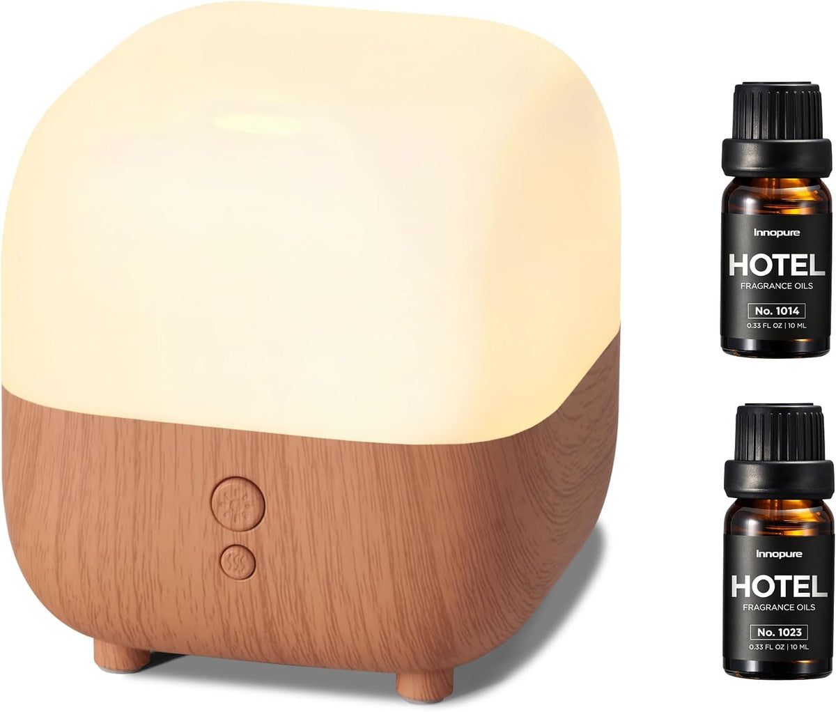 InnoGear 150ml Essential Oil Diffuser 2 Hotel Collection Fragrance Oil Gift