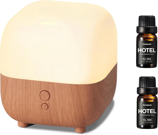 InnoGear 150ml Essential Oil Diffuser 2 Hotel Collection Fragrance Oil Gift