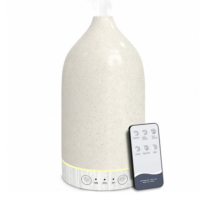 SPLITSKY 150ml Essential Oil Diffuser with Remote, Timers, 7-Color LED