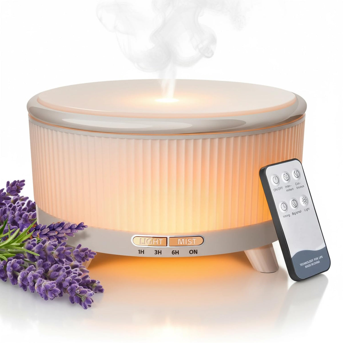 500ml Essential Oil Diffuser, Ultrasonic Aromatherapy Humidifier