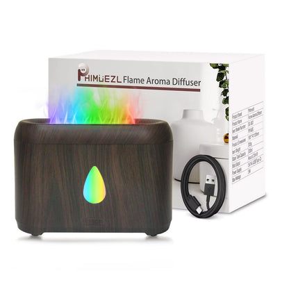 Flame Diffuser for Essential Oils, 200ml Small Oil Diffuser