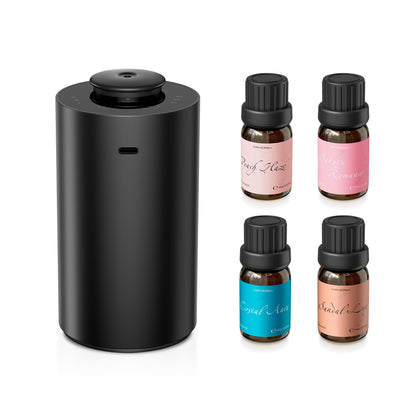 Airversa ANX Waterless Diffuser for Essential Oil for Home, Room, Black