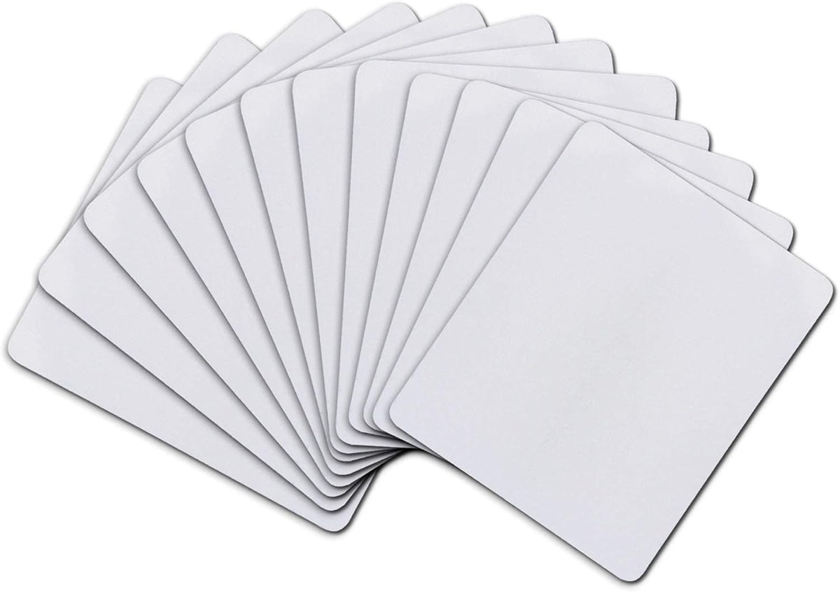 A-SUB Sublimation Mouse Pad Blank, 12 pcs, 24x20x0.2cm
