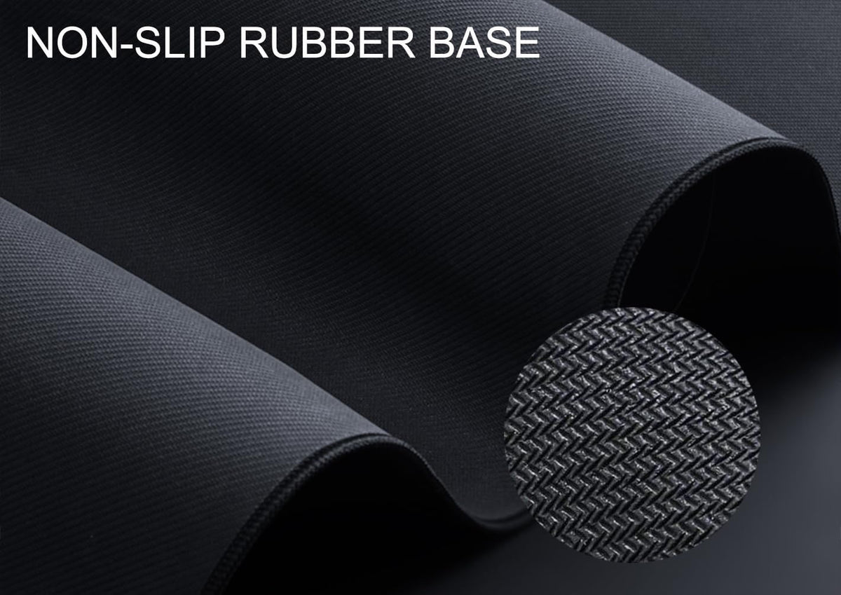 Large Gaming Mouse Pad, XXL Extended Keyboard Mouse Mat with Stitched Edges