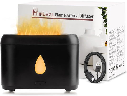 Flame Diffuser for Essential Oils, 200ml Small Oil Diffuser