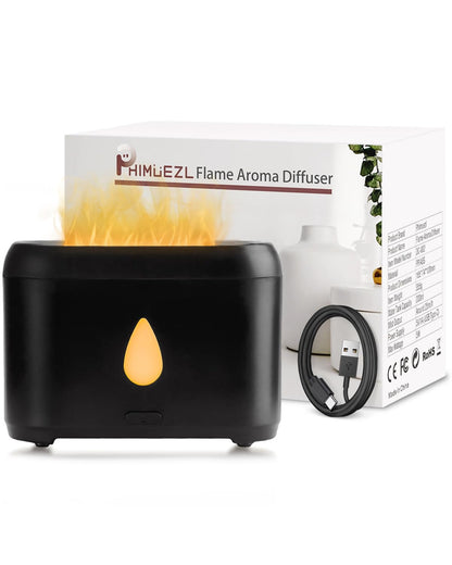 Flame Diffuser for Essential Oils, 200ml Small Oil Diffuser