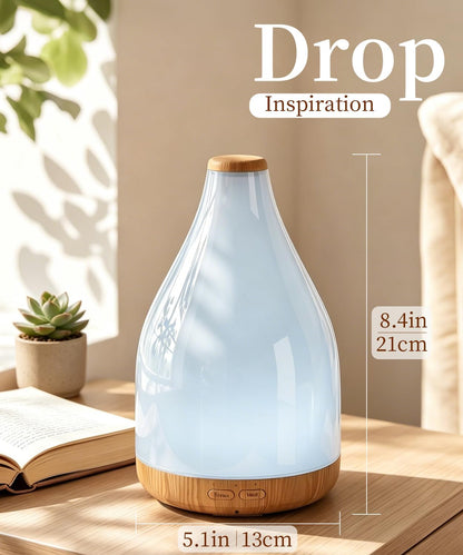 Waterdrop Essential Oil Diffuser, 300ml Large Diffusers for Home