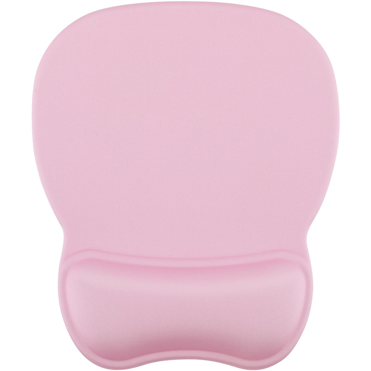 MROCO Ergonomic Mouse Pad with Gel Wrist Rest, 9.4 x 8.1 in, Black Flower
