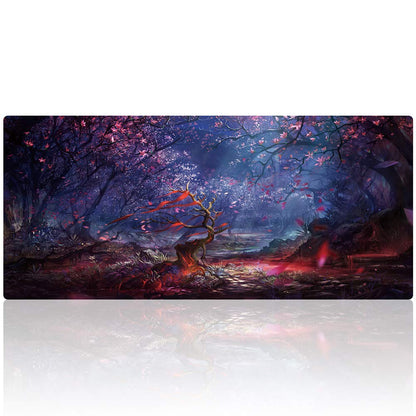 XXL Professional Large Mouse Pad & Computer Game Mouse Mat (35.4x15.7x0.12IN, 90x40 Black)