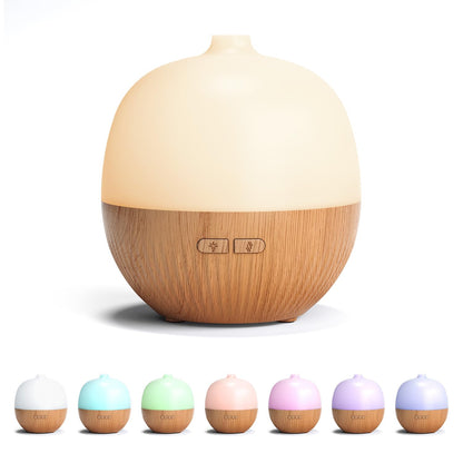 ARVIDSSON Essential Oil Diffuser, 100ml Small Aromatherapy Diffuser with Mood Light, Ultrasonic Oil Diffusers for Home, Mini Diffuser for Essential Oils, Gift for Women