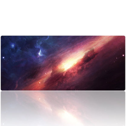 XXL Professional Large Mouse Pad & Computer Game Mouse Mat (35.4x15.7x0.12IN, 90x40 Black)