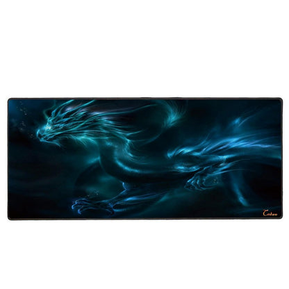XXL Professional Large Mouse Pad & Computer Game Mouse Mat (35.4x15.7x0.12IN, 90x40 Black)