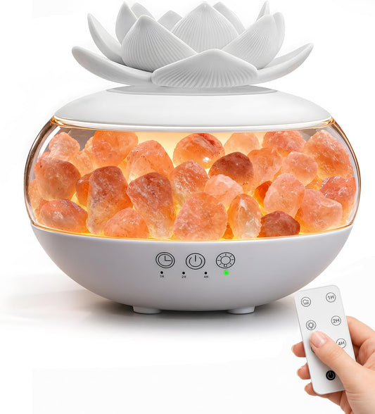 Essential Oil Diffuser with Himalayan Salt Rocks