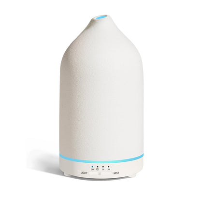 URPOWER 180mL Ceramic Essential Oil Diffuser Aromatherapy Diffuser for Home