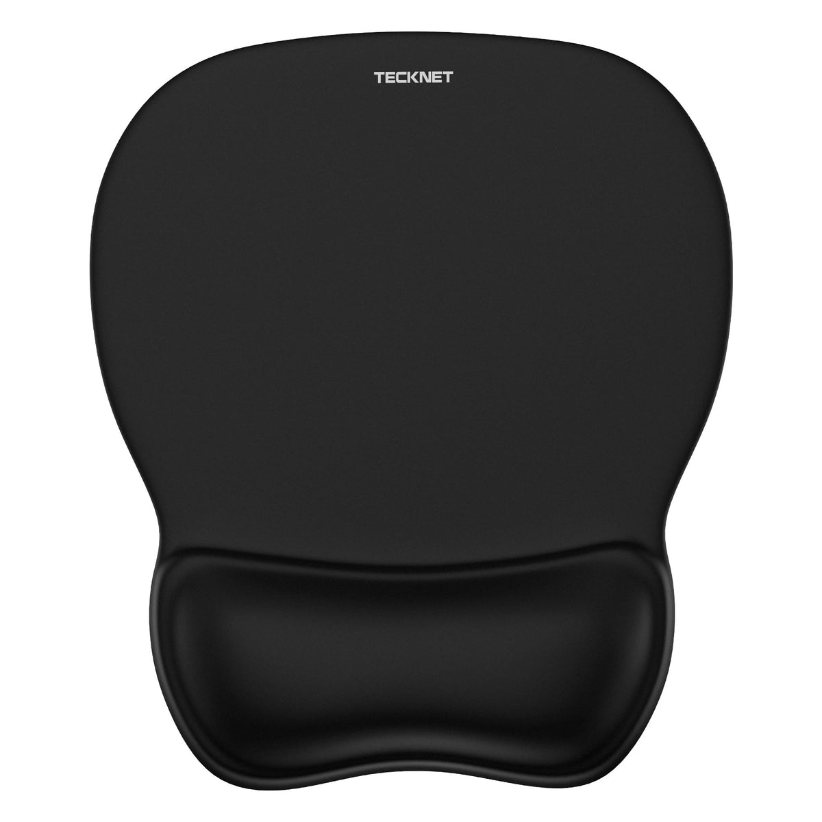 TECKNET Gel Ergonomic Mouse Pad with Wrist Rest, Non-Slip PU Base, Navy