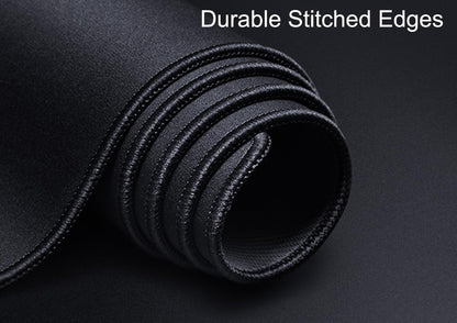 Large Gaming Mouse Pad, XXL Extended Keyboard Mouse Mat with Stitched Edges