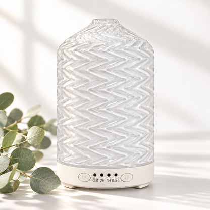Essential Oil Diffuser for Home, 120 ml Glass Aromatherapy Diffuser