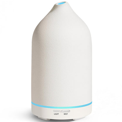URPOWER 180mL Ceramic Essential Oil Diffuser Aromatherapy Diffuser for Home