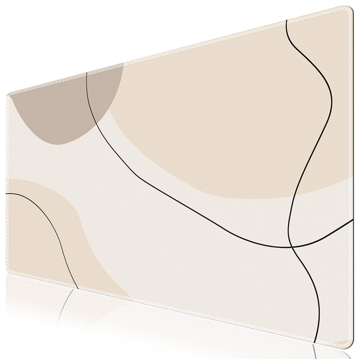 iCasso Desk Mat, Large Desk Mouse Pad for Desk,Home Office - Green Weeds