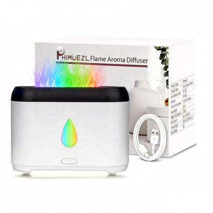 Flame Diffuser for Essential Oils, 200ml Small Oil Diffuser