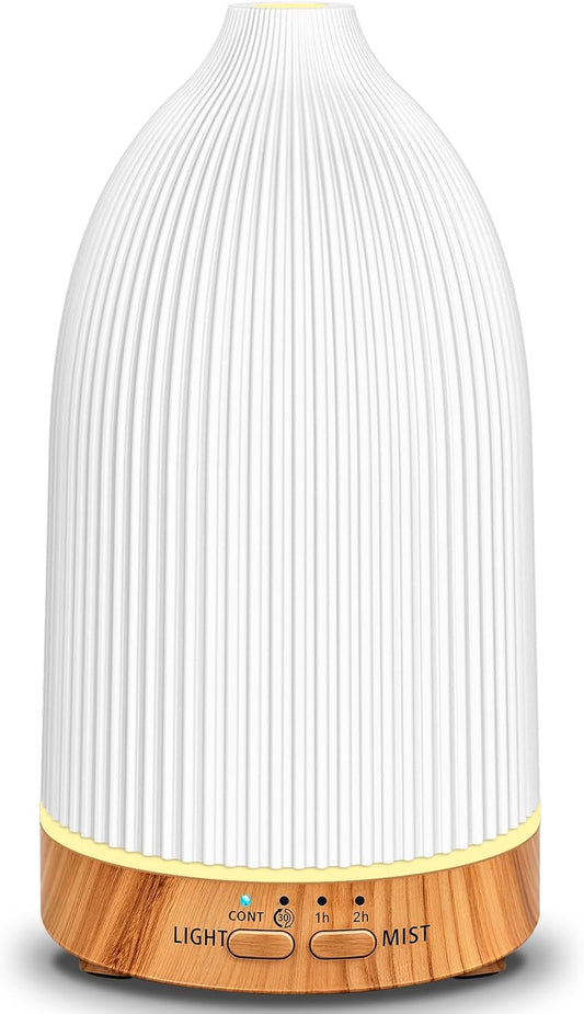 URPOWER 150mL Essential Oil Diffusers for Home Aromatherapy Diffuser