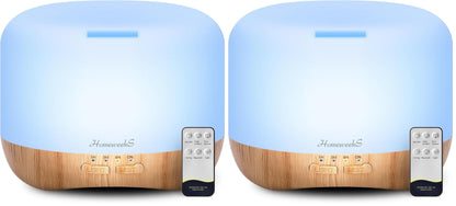 Homeweeks Essential Oil Diffuser for Room Aromatherapy Scent Diffuser