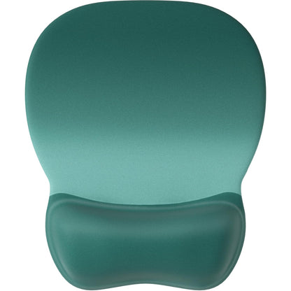 MROCO Ergonomic Mouse Pad with Gel Wrist Rest, 9.4 x 8.1 in, Black Flower