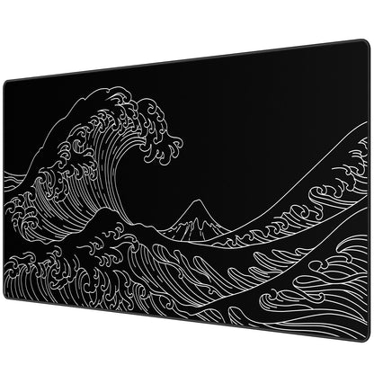 JIALONG Large Gaming Mouse Pad, Extended XXL Desk Mat 35.4×15.7 Inches Map